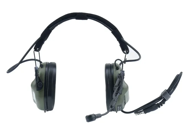 Активні навушники Earmor M32 Green з мікрофоном Фото 3